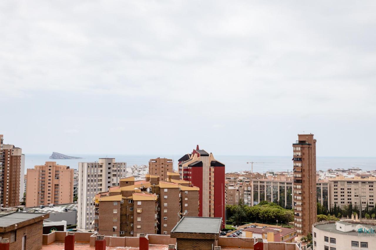 Modern Studio With See And City View Benidorm Buitenkant foto
