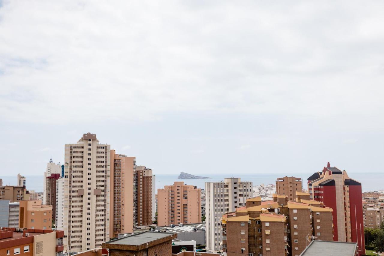 Modern Studio With See And City View Benidorm Buitenkant foto