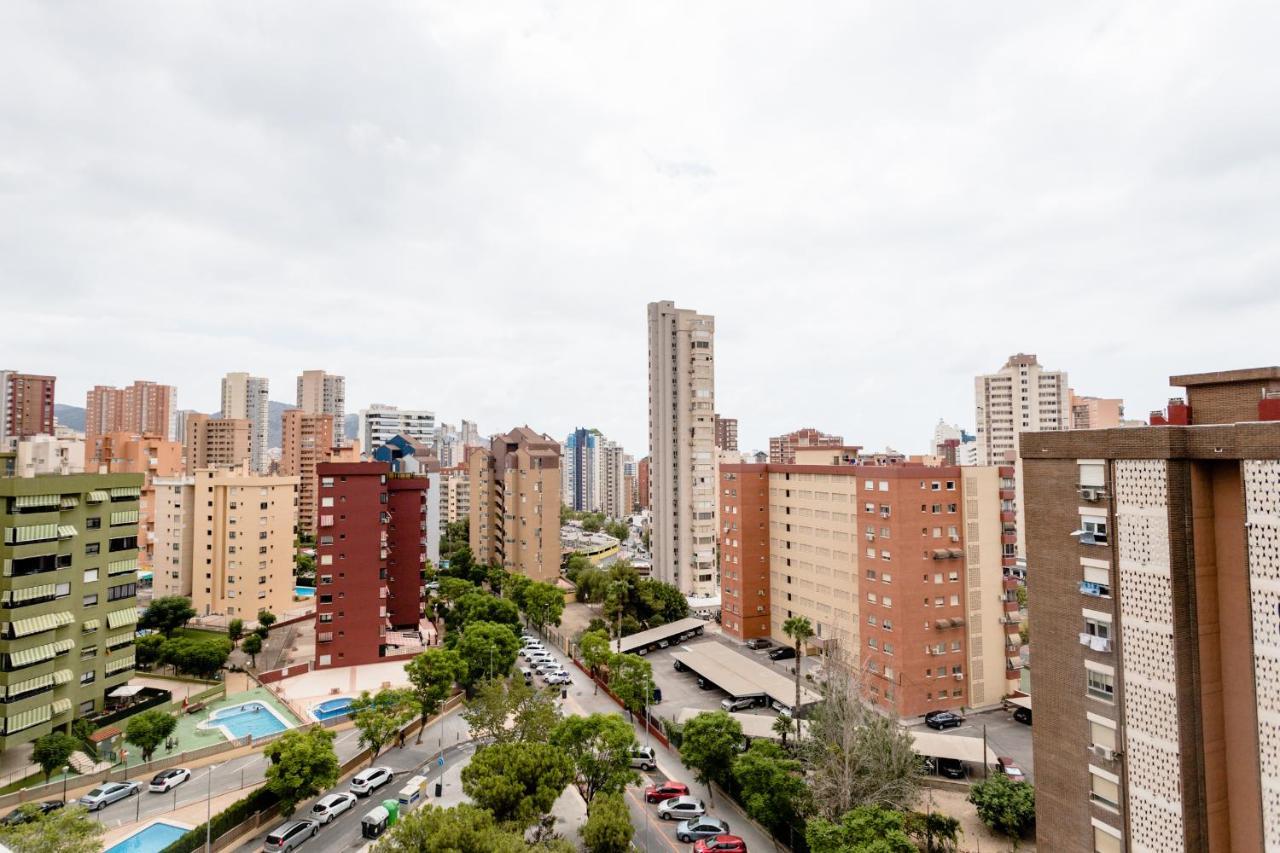 Modern Studio With See And City View Benidorm Buitenkant foto