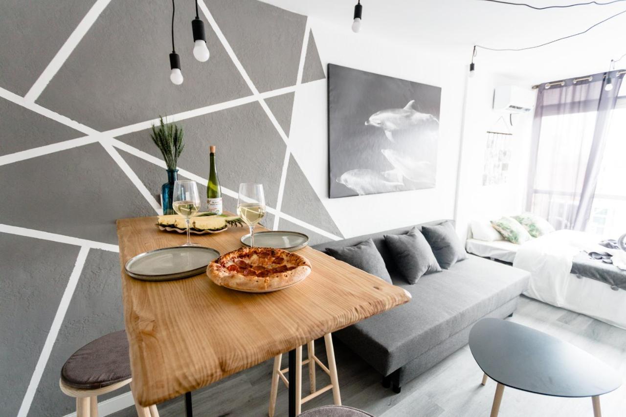 Modern Studio With See And City View Benidorm Buitenkant foto
