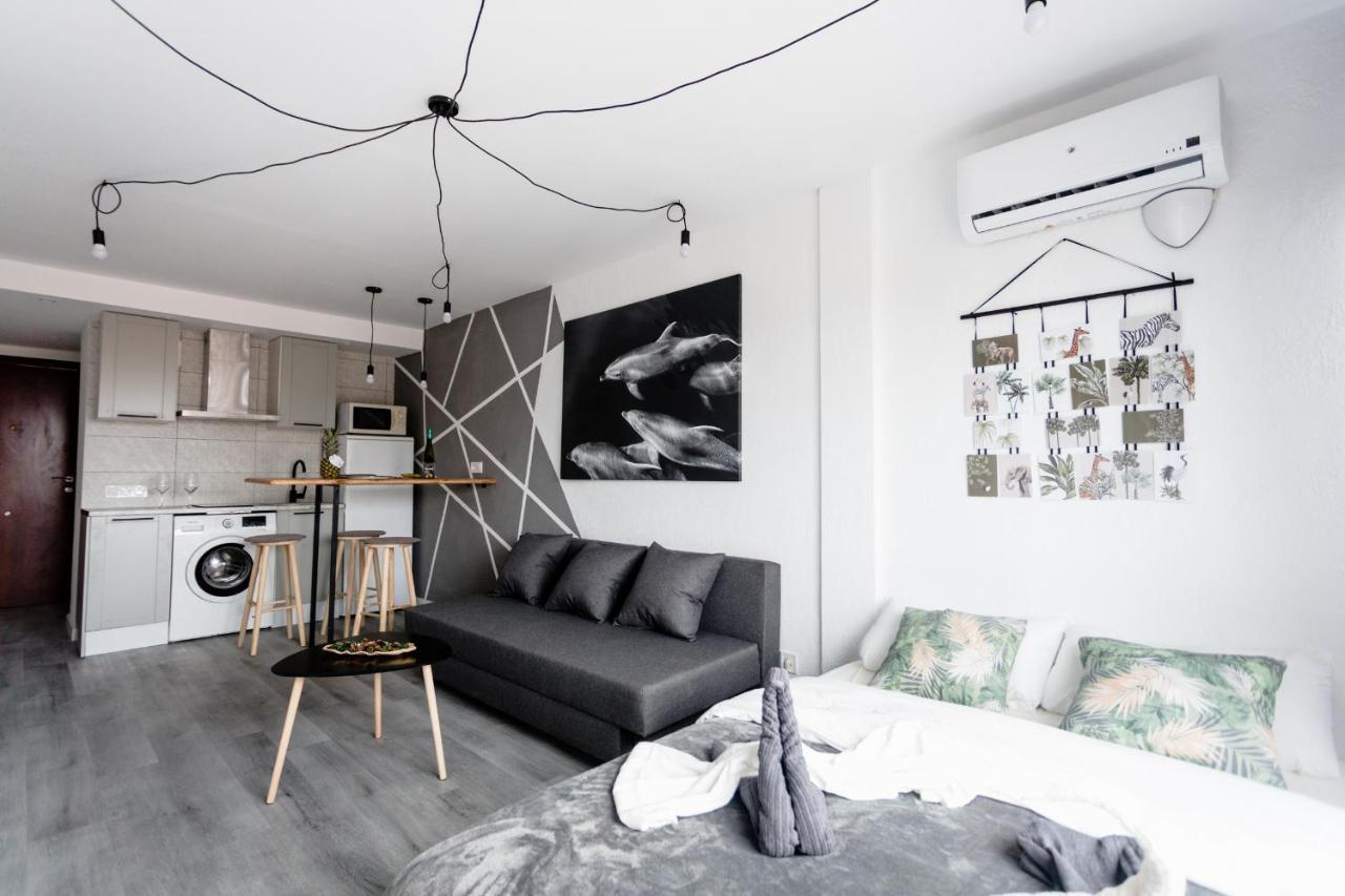 Modern Studio With See And City View Benidorm Buitenkant foto